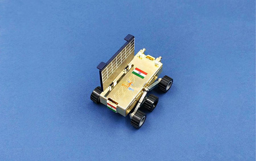 Chandrayaan 3 | Pragyaan Rover Fridge Magnet - rocket models - Indic Inspirations