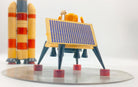 Chandrayaan Vikram Lander Wooden Scale Model - rocket models - Indic Inspirations