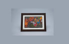 Harvesting | Santhal Painting | A5 Frame - paintings - Indic Inspirations