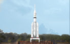 HRLVM | Gaganyaan Rocket | 1:10 Outdoor Metal Rocket - rocket models - Indic Inspirations