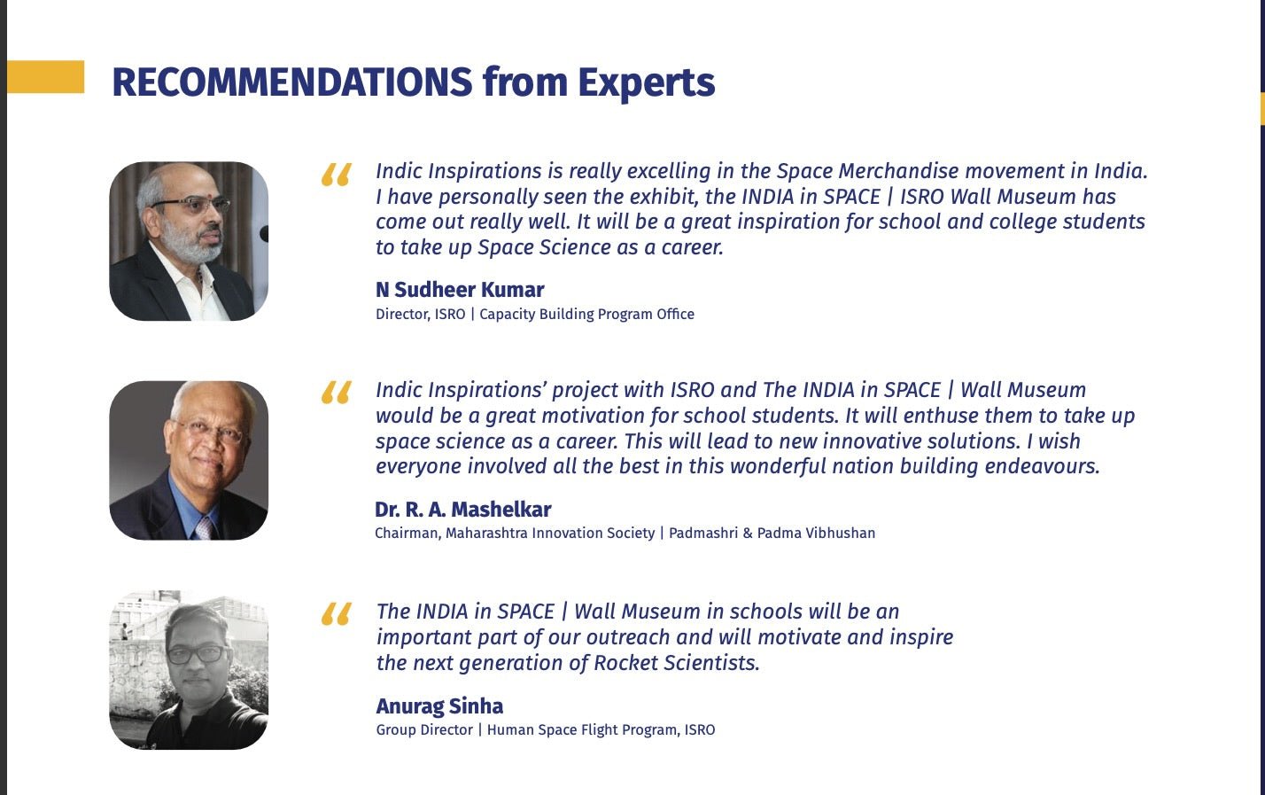 INDIA in SPACE | ISRO Wall Museum for Schools - Interactive display sets - Indic Inspirations