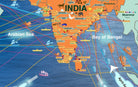 INDIA | Maritime History of 4 Millenia | A0 Size Map - Wall Frames - Indic Inspirations