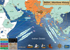 INDIA | Maritime History of 4 Millenia | A1 Size Map - Wall Frames - Indic Inspirations