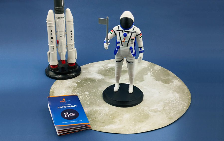 Indian Astronaut Model | 6"H - scale models - Indic Inspirations