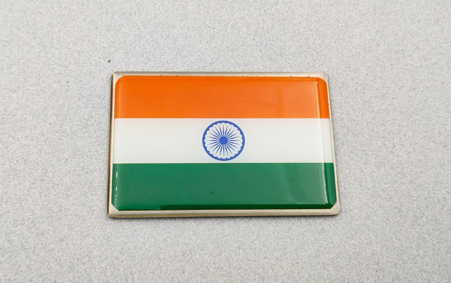 Indian Flag Magnetic Lapel Pins & Fridge Magnets | Set of 4 - Lapel Pins - Indic Inspirations