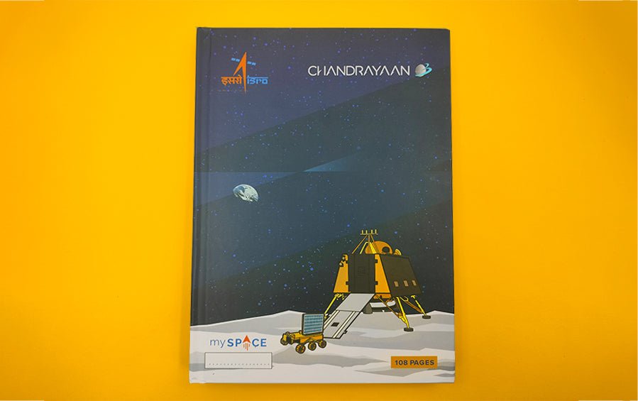 ISRO Chandrayaan 3 | 108 Pages Notebook - Notebooks - Indic Inspirations