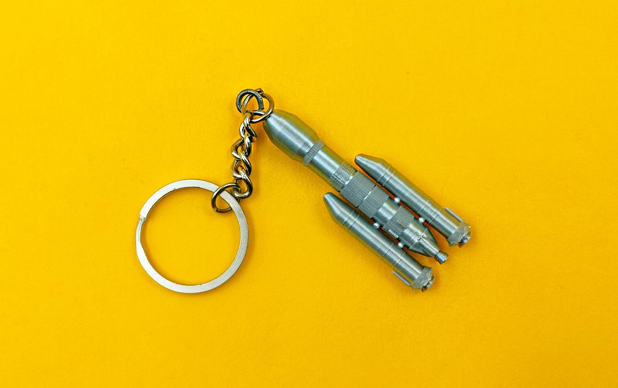 ISRO GSLV LVM III Keychain - Keychains - Indic Inspirations