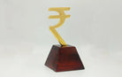 ₹ | Rupee - Trophy and Medallion - Desk showpiece - Indic Inspirations