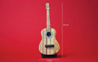 Acoustic Guitar | Wooden Miniature - Miniature Musical Instruments - indic inspirations