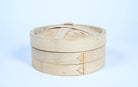 Bamboo Momo Steamer - 8" dia - Cookware - indic inspirations