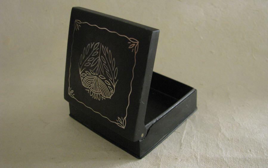 BIDRI JEWELLERY BOX - Small - Boxes - indic inspirations