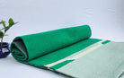 COTTON YOGA MAT - Turquoise Green - Yoga mats - indic inspirations