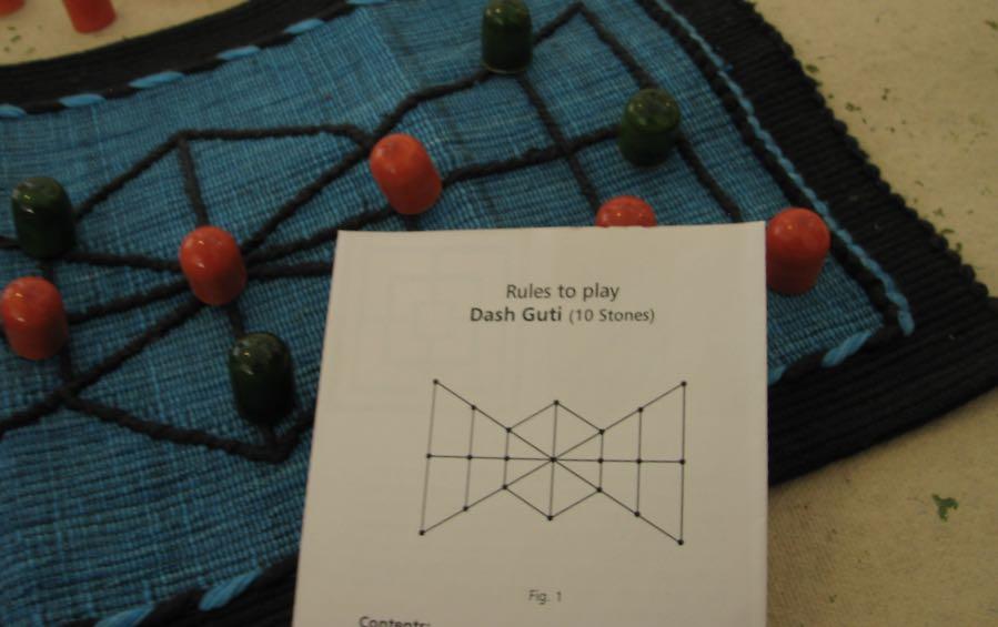 DASHGUTI BOARDGAME - CLOTH - Games - indic inspirations