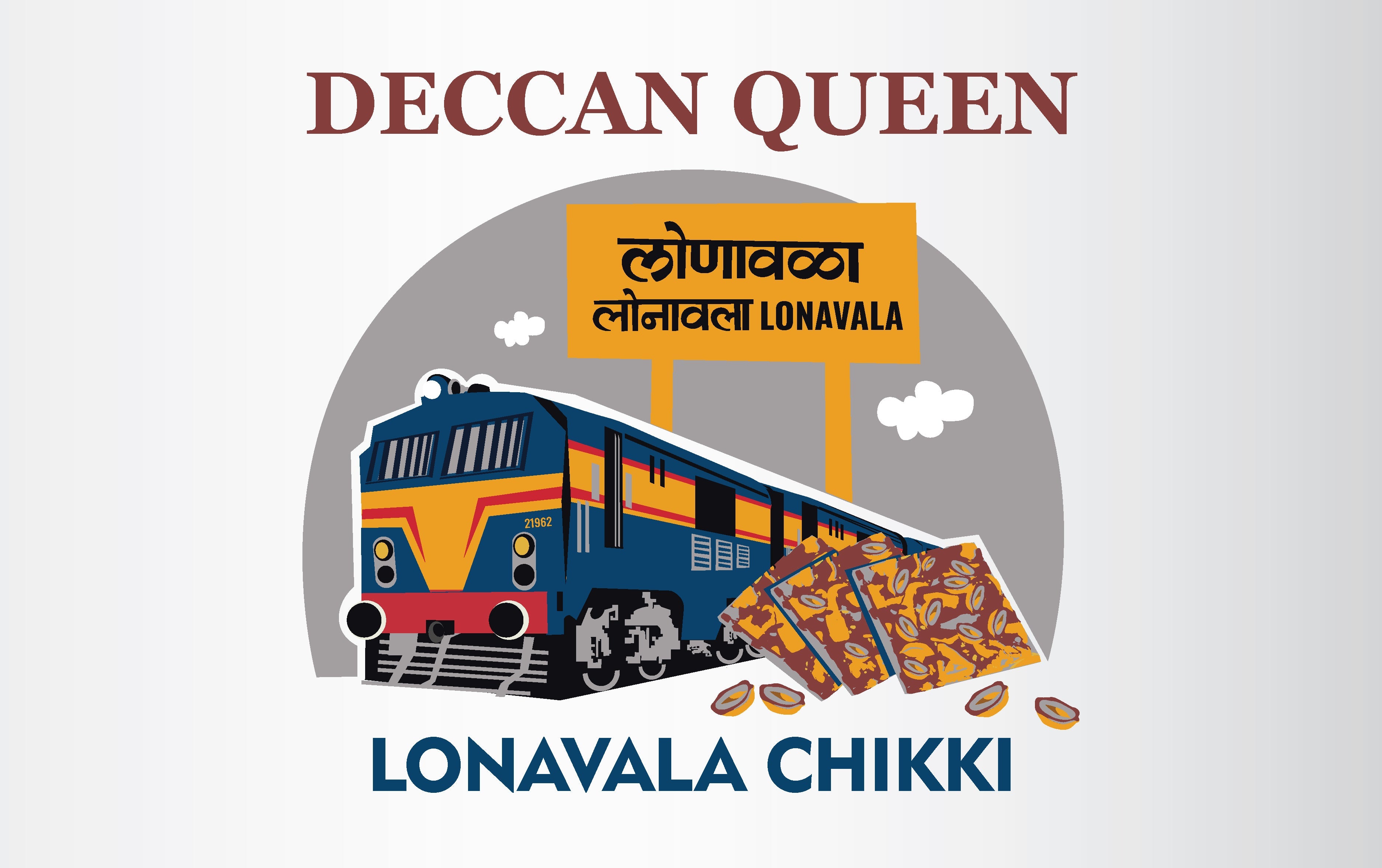 Deccan Queen | Lonavala Chikki | TShirt - T-shirts - indic inspirations