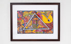 Fish Marriage | Bengal Patachitra Painting | A3 Frame - paintings - indic inspirations