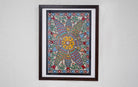 Fish-Matsya | Madhubani Painting | A3 Frame - paintings - indic inspirations