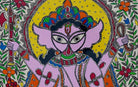 Ganesha | Madhubani Painting | A3 Frame - paintings - indic inspirations