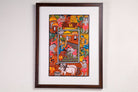 Harvesting | Santhal Painting | A3 Frame - paintings - indic inspirations