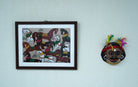 Horses | Odisha Pattachitra Painting | A4 Frame - paintings - indic inspirations