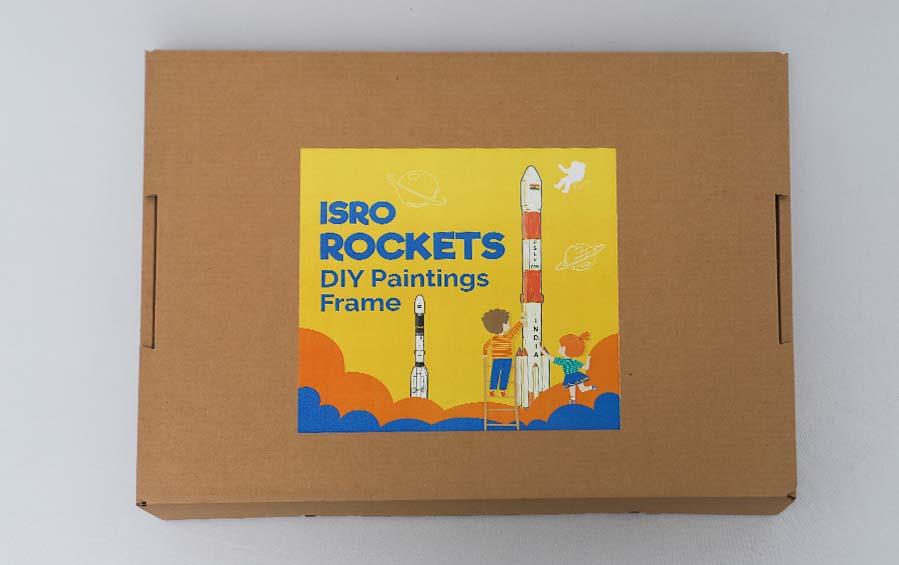 ISRO Rockets | DIY Paintings Frame - DIY kits - indic inspirations