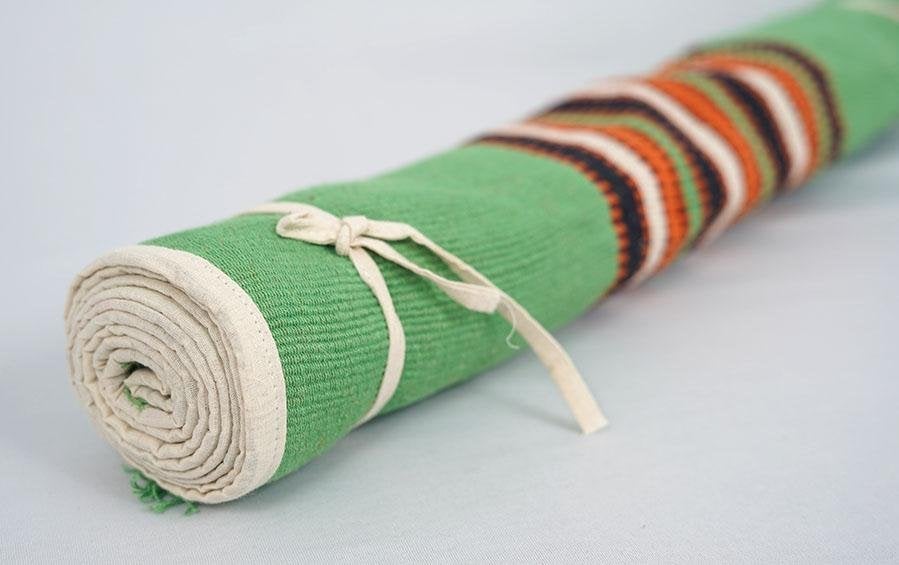 Buy Handcrafted Cotton Meditation Mat Online - Indic Inspirations – indic  inspirations