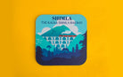 Kalka Shimla Railway | Coasters Set of 4 - Coasters - indic inspirations