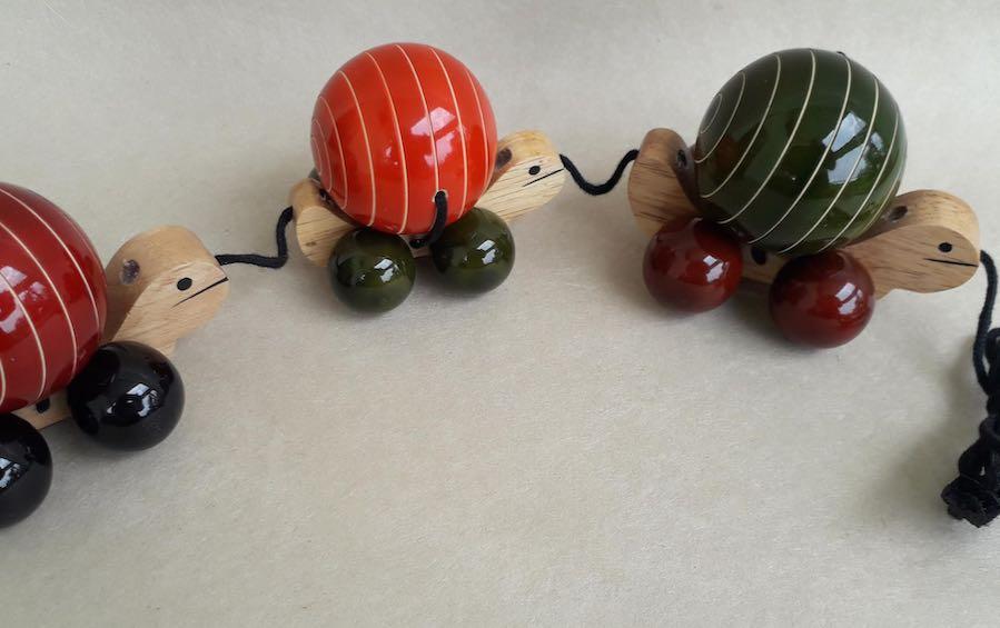 MA ME PA TURTLES - Wooden Toy - indic inspirations