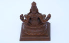 MEDITATING SARASWATI Goddess Idol 8" - Sculptures - indic inspirations