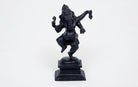 Metal Ganesha Statue Dancing 5.5 Inch - Sculptures - indic inspirations