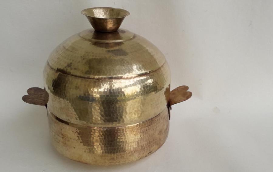 Modak Patra - Brass - Cookware - indic inspirations