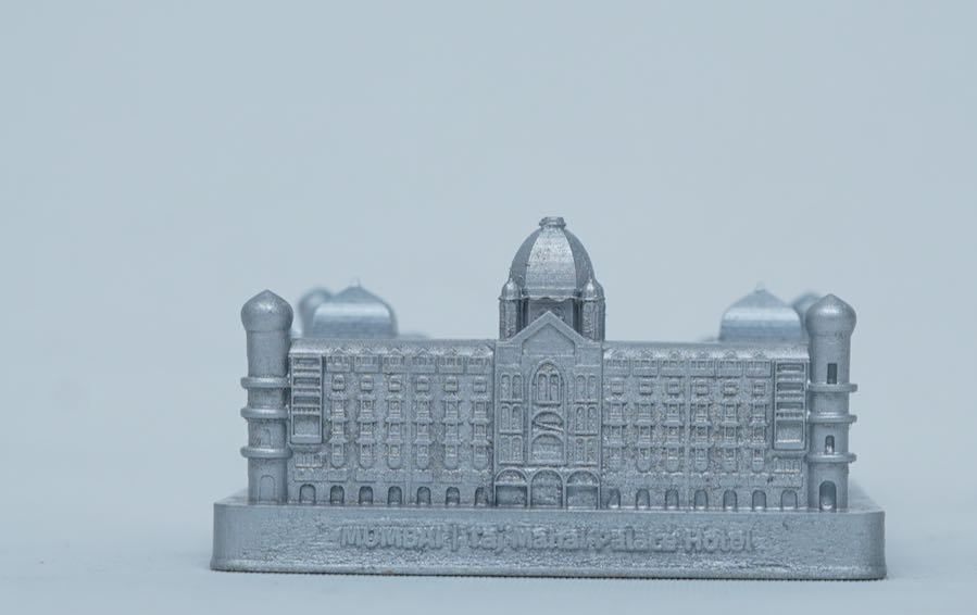 Mumbai | Taj Mahal Hotel Scale Model | 3” W - Desk showpiece - indic inspirations