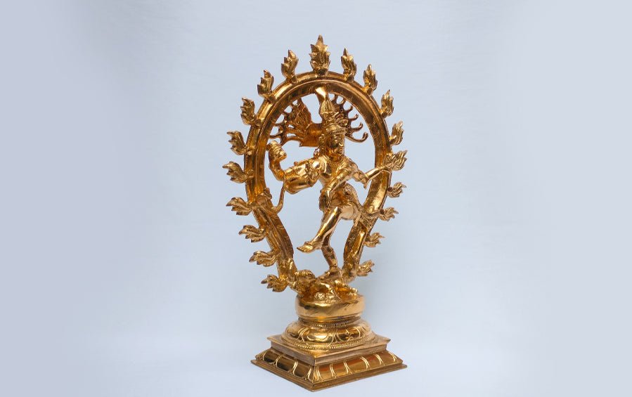 Nataraja 12" Panchaloha - Sculptures - indic inspirations