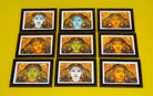 NAVARASA - Set of 9 Mural Paintings - paintings - indic inspirations