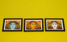 NAVARASA - Set of 9 Mural Paintings - paintings - indic inspirations