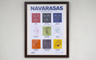 NAVARASAS | Emotions of Life Poster A3 Frame - Wall Frames - indic inspirations