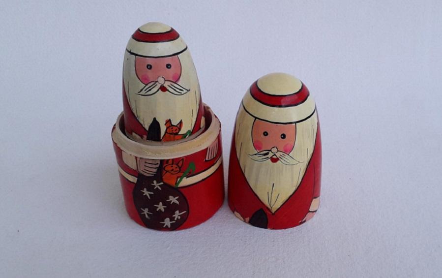 Nesting Dolls - Santa Claus - Nesting Dolls - indic inspirations