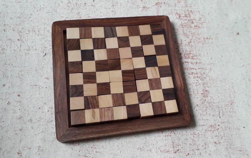 PENTOMINO CHESSBOARD - Wooden Puzzle - puzzles - indic inspirations