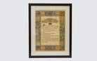 Preamble Of Original Indian Constitution - Wall Frame (A4) - Wall Frames - indic inspirations