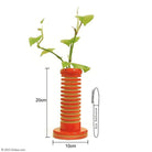 Reed Plant holder Orange - vases - indic inspirations