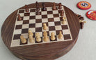 ROUND MAGNETIC CHESS SET - Chess Sets - indic inspirations