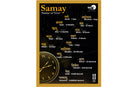 SAMAY - Indic Time Frame - A4 - Posters - indic inspirations