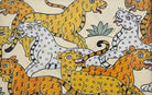 Tigers | Odisha Pattachitra Painting | A5 Frame - paintings - indic inspirations