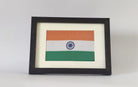 Tiranga - Polyester National Flag - Desktop Frame ( A5) - Flags - indic inspirations