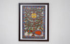 Tree of Life | Madhubani Painting | A3 Frame - paintings - indic inspirations