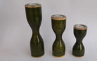 Triune - Candle Holder - Green - Candle holders - indic inspirations