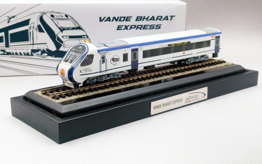 Vande Bharat Express | 1:100 Scale Model - train models - indic inspirations