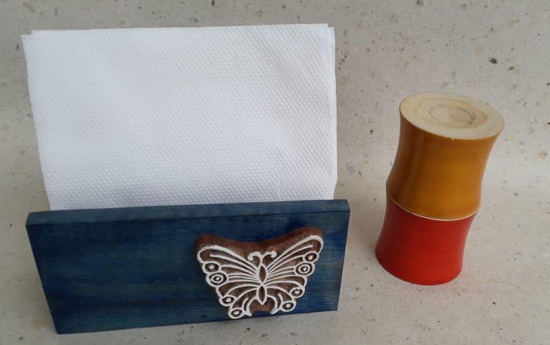 Wooden Napkin Holder - Napkin holders - indic inspirations