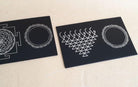 YANTRA COASTERS - Set of 2 - Coasters - indic inspirations